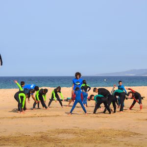 Cursos niños windsurf