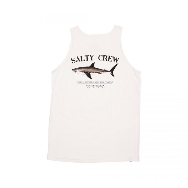 camiseta salty crew Bruce Tank - white