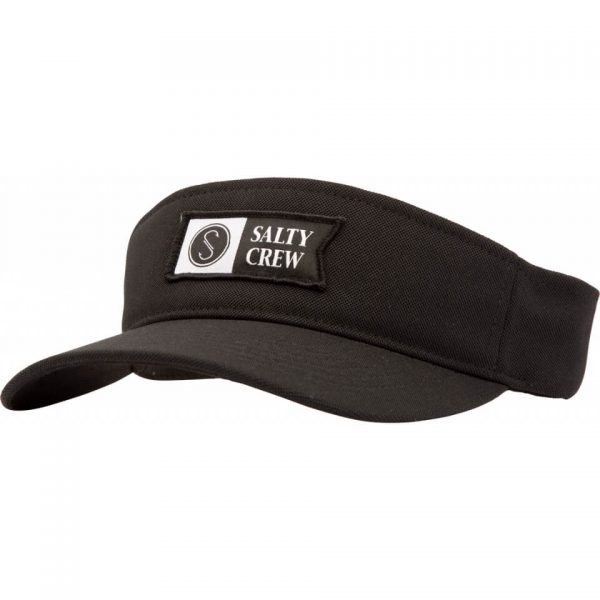 Salty Crew ALPHA FLAG VISOR - Black