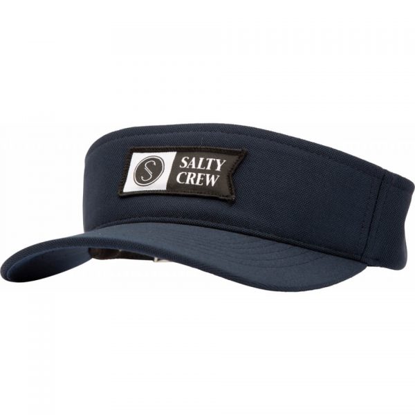 Salty Crew ALPHA FLAG VISOR - navy