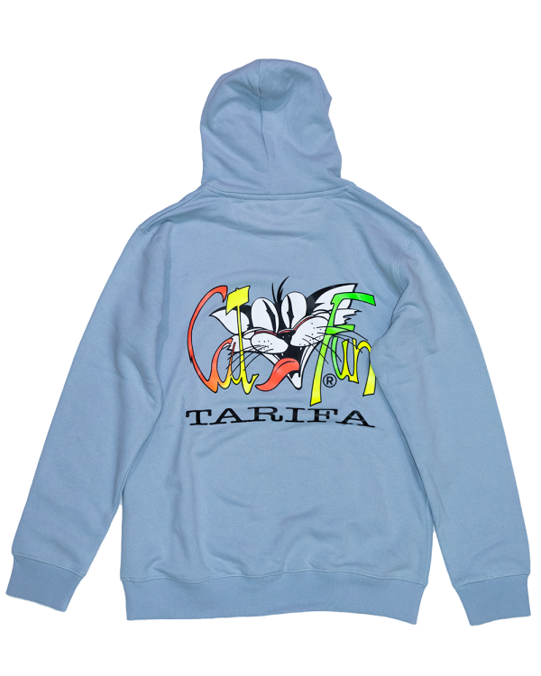Sudadera Catfun Surfer Tarifa azul