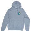 Sudadera surfer tarifa ilustración kite gris