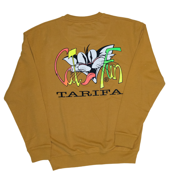 sudadera sin capucha catfun surfer tarifa