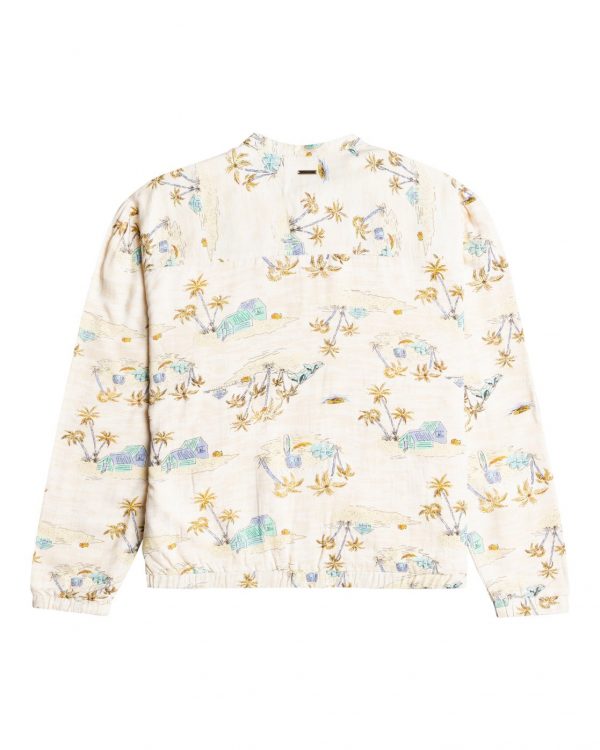 CHAQUETA BOMBER BILLABONG SUMMER EVENING 4409 OPEN WHITE
