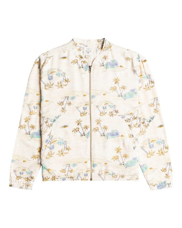 CHAQUETA BOMBER BILLABONG SUMMER EVENING 4409 OPEN WHITE