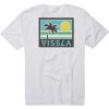 CAMISETA VISSLA HORIZON TEE WHITE