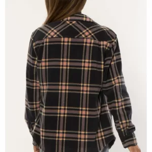 NIGHTS LS WVN FLEECE TOP SISSTREVOLUTION