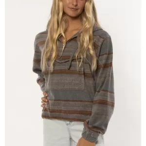 MOONRISE LS WVN FLEECE SISSTREVOLUTION