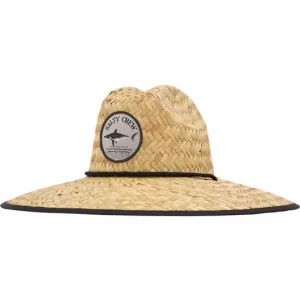 Bruce Black Sombrero de paja