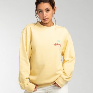 SUDADERA TIGRE AFTER SURF AMARILLA BILLABONG