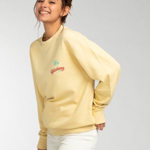 SUDADERA TIGRE AFTER SURF AMARILLA BILLABONG