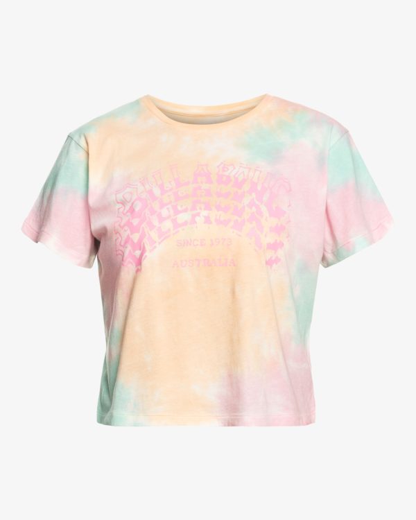 CAMISETA CROP ARCHSTACK DYER MUJER BILLABONG