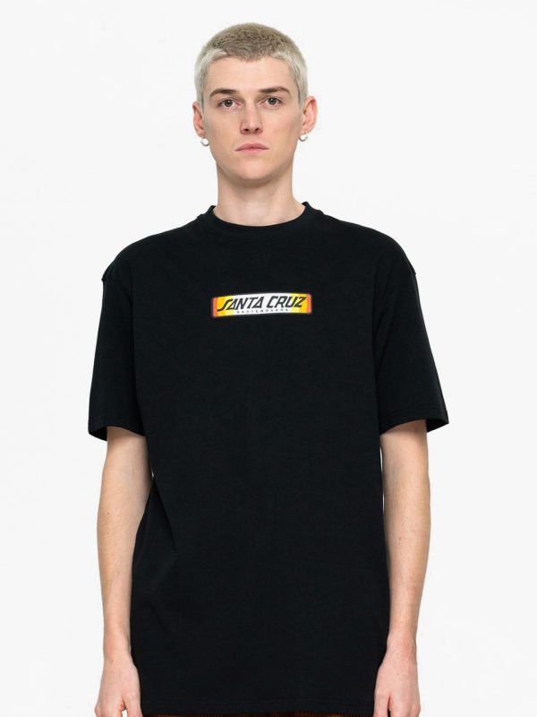 CAMISETA SUNDOWN RAY STRIP SANTA CRUZ