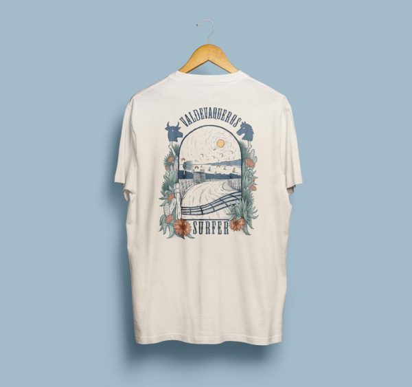 CAMISETA VALDEVAQUEROS SURFER TARIFA