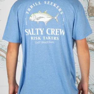 CAMISETA SALTY CREW GT STANDARD S/S TEE LIGTH BLUE