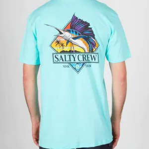 CAMISETA SALTY CREW GONE SAILIN STANDARD S/S TEE -SEA FOAM