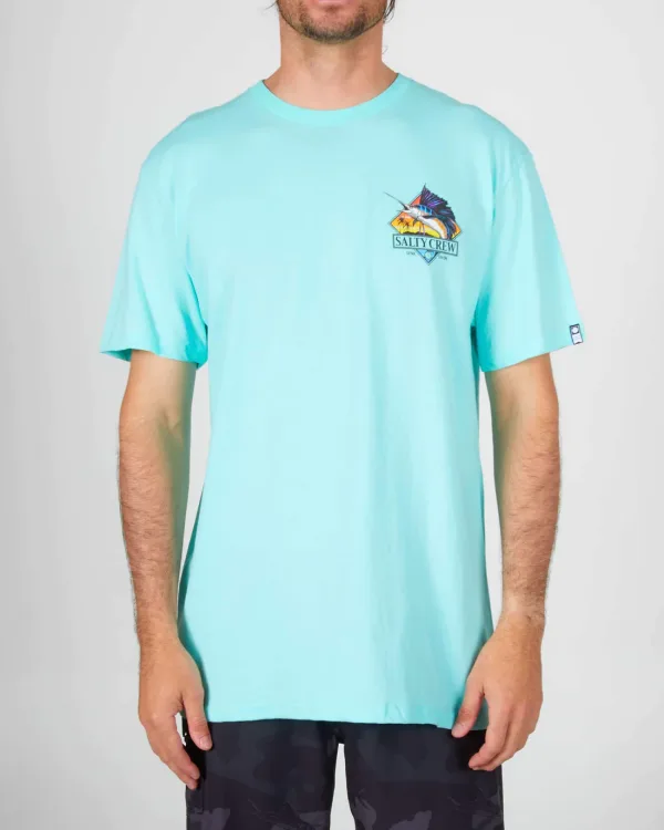 CAMISETA SALTY CREW GONE SAILIN STANDARD S/S TEE -SEA FOAM