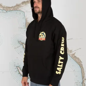 SUDADERA SALTY CREW DEEP DROP FLEECE- BLACK