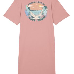 VESTIDO ROSA PUNTA PALOMA SURFER TARIFA
