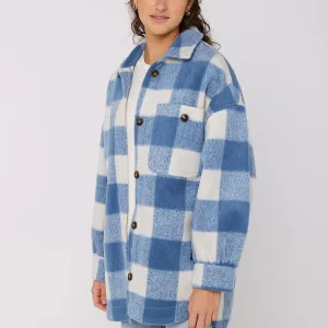 MARBELLA LS OVERSHIRT GF103MAR-FBL-Blue Fog-XS VISSLA
