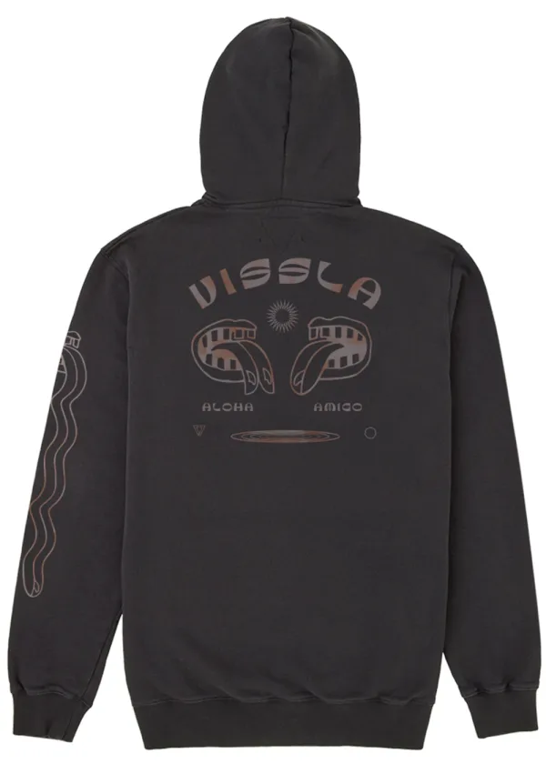 Sudadera con capucha Twin Amigo, BLK VISSLA