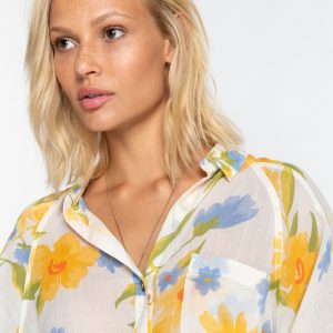 Isabel Billabong - Camisa de Manga Larga para Mujer